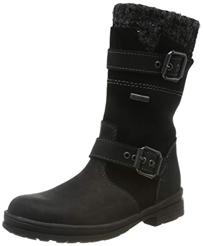 Däumling Mädchen Alia Schneestiefel, (Denver Schwarz 76), 38 EU