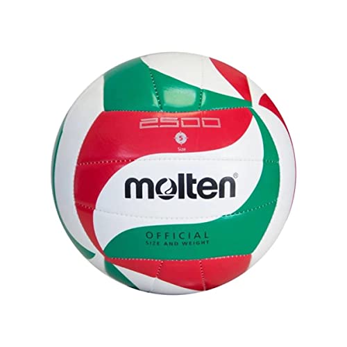 Volleyball, Hallen-Volleyball V5M2500 Molten V320w Blau Gelb 5