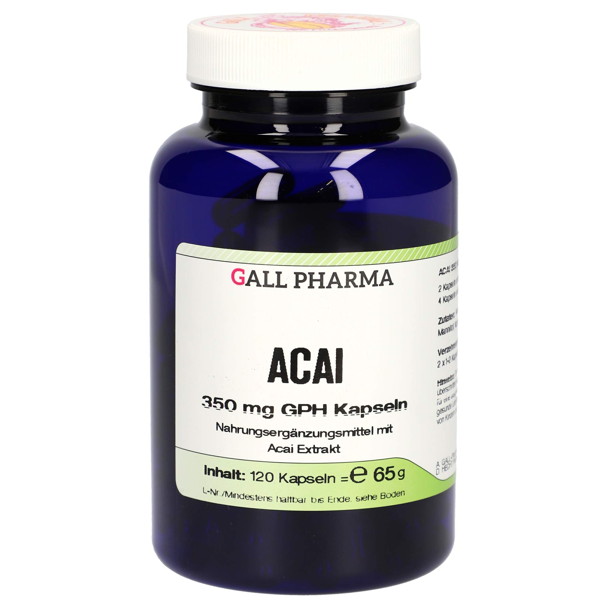 Gall Pharma Acai 350 mg GPH Kapseln, 1er Pack (1 x 120 Stück)