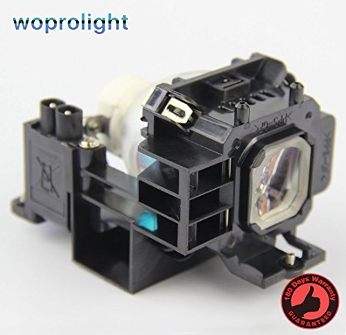 Woprolight NP07LP Ersatzlampe mit Gehäuse für NEC-Projektoren