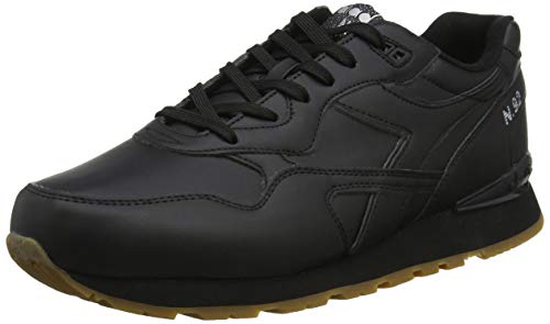 Diadora N.92 L, Unisex-Sneakers – Erwachsener, Nero/Nero (C0200), 40.5 EU
