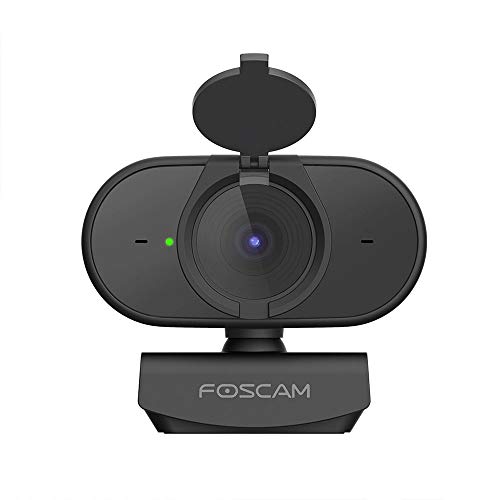 FOSCAM W25 1080P USB-Webkamera mit 84°-Weitwinkelobjektiv, Mikrofon für Livestreaming