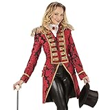 "RED JACQUARD PARADE TAILCOAT" for woman - (S)