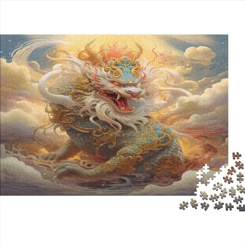 Cooles Einhorn Puzzles Für Erwachsene Wilde Tiere 1000 Stück Anspruchsvolles Spiel Hölzern Geschenk Hochwertig Und Langlebig Für Geschenke Für Erwachsene 1000pcs (75x50cm)