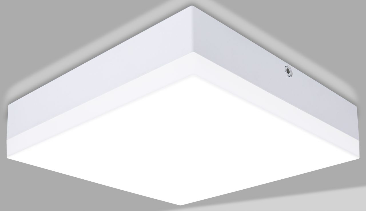 LED Kellerleuchte quadratisch Garagenleuchte, IP 44