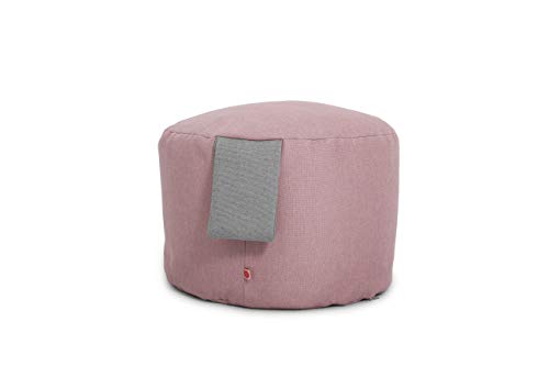 Sitzpouf für Kinder (pastell rosa)