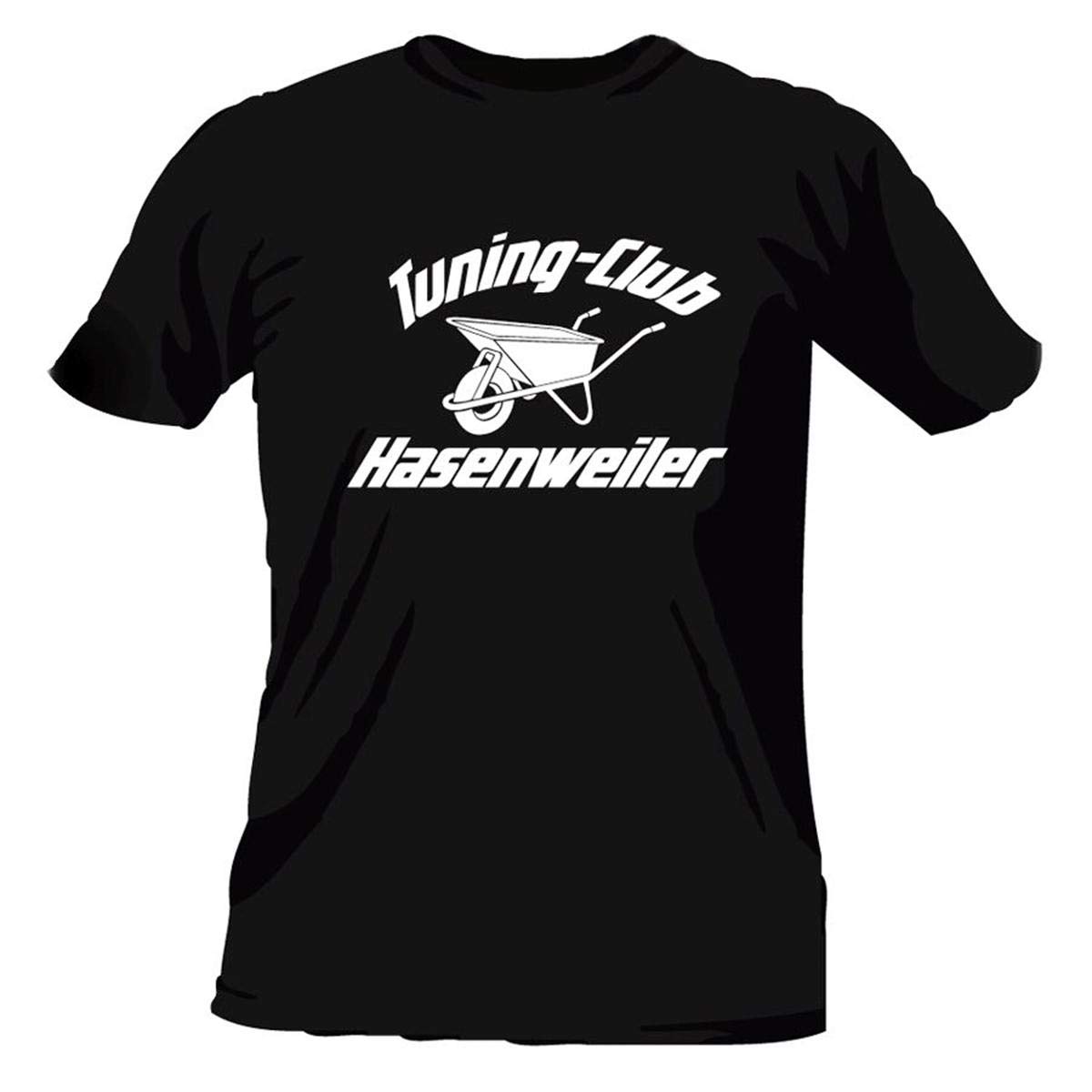 Dodokay T-Shirt Tuning-Club Hasenweiler schwarz, Bedruckt, 100% Baumwolle.