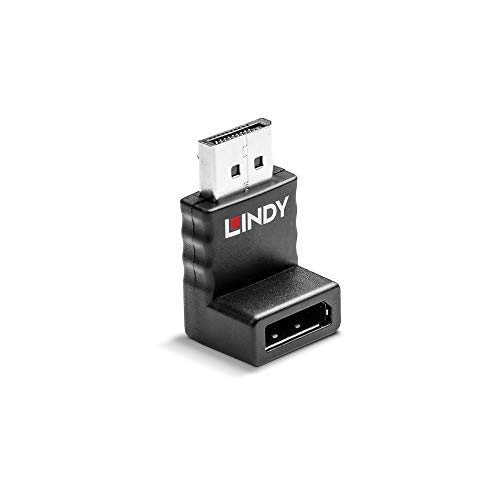 LINDY 41366 DisplayPort Adapter [1x DisplayPort Stecker - 1x DisplayPort Buchse] Schwarz