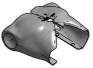 Ambu Brustkorb komplett für Ambu® Man/Ambu® Airway Trainer/Ambu® Basic