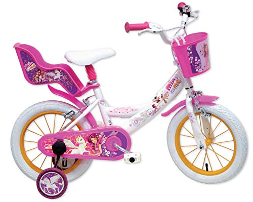 Mia and Me Fahrrad Kinder 40,6 cm rosa/weiß