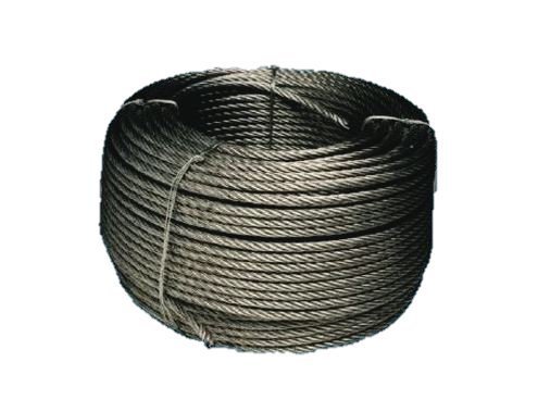 Ropes kommerziellen verzinktem Stahl Ø mm. 3 - Bruchlast kg. 398 - mt. 100