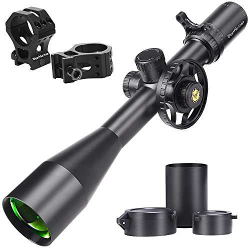WestHunter Optics TD 5-30x56 SFIR FFP Long Range 1/10 MIL Precision Riflescope | Picatinny Shooting Kit