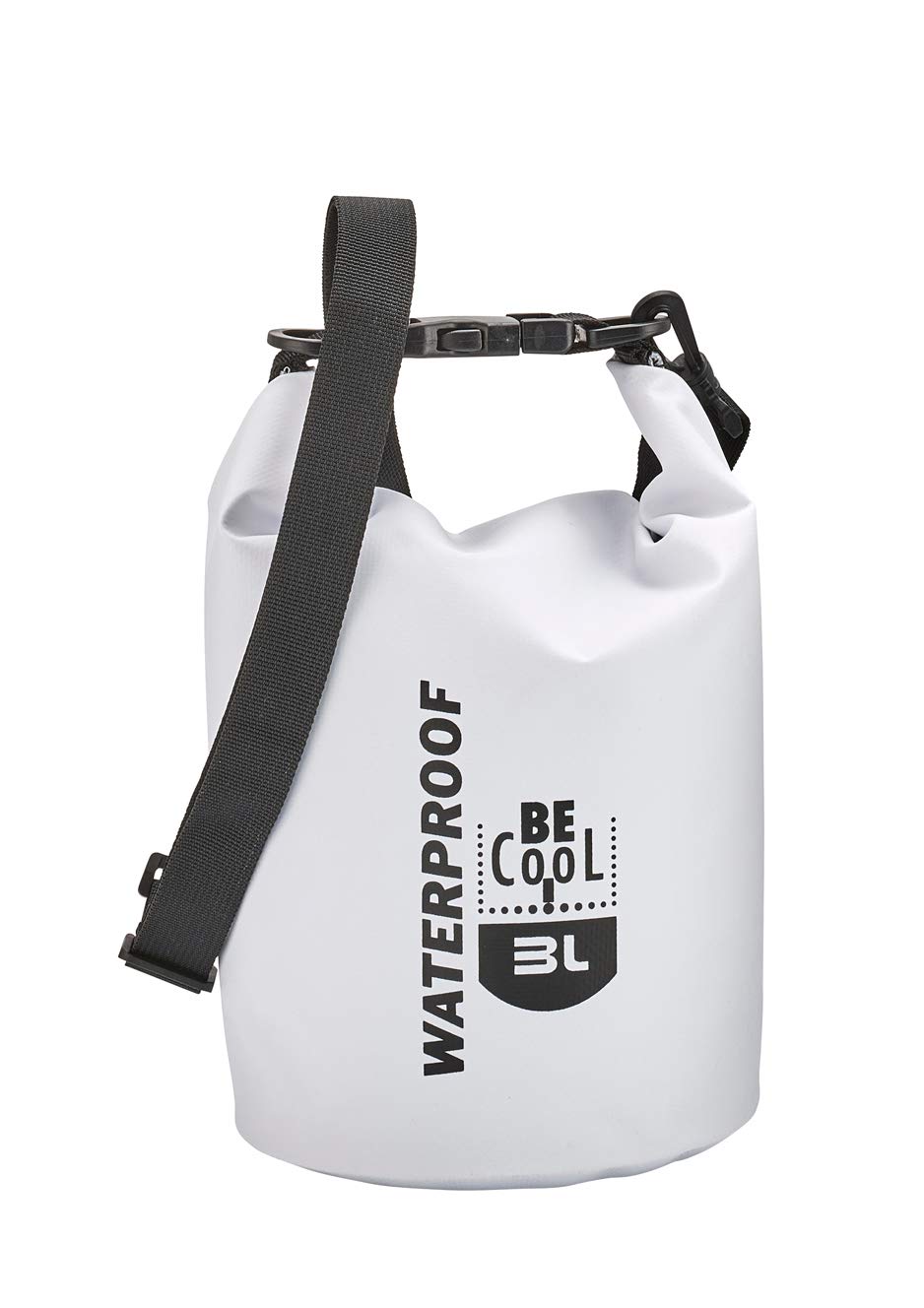 Be Cool Isolierte wasserdichte Kühltasche in Weiß Mini - ideal für Kosmetik oder Medizin, 17 cm Ø x 30cm H, 3 L Volumen