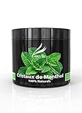 Camylle - Cristaux de Menthol Menthol - 100% Natürliche Menthol-Kristalle für Sauna - Erfrischend mit frischen und kräftigen Aromen - 250g