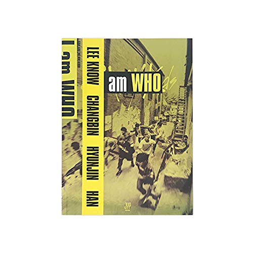 Stray Kids Mini-Album mit englischer Aufschrift "I am Who", inkl. CD + Poster + Fotobuch + 3 QR-Fotokarten + Songtext + Geschenk (extra 4 Fotokarten und 1 doppelseitige Fotokarten-Set)