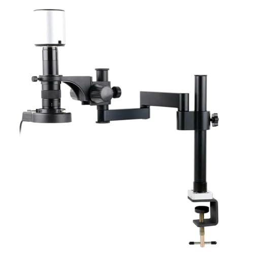 Mikroskop-Zubehör-Kit Autofokus IMX334 4K HDMI USB PC Messung Video Mikroskop Kamera 11,6 "LCD Zusammenklappbare Deskto Ständer Set for PCB Löten Mikroskopische Objektträger (Color : A, Size : 500X