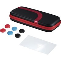 Hama 00054686. Typ: Set, Plattform: Nintendo Switch, Produktfarbe: Schwarz, Rot. Anzahl enthaltener Produkte: 8 Stück(e), Anzahl der Display-Schutzfolien: 1 Stück(e) (00054686)