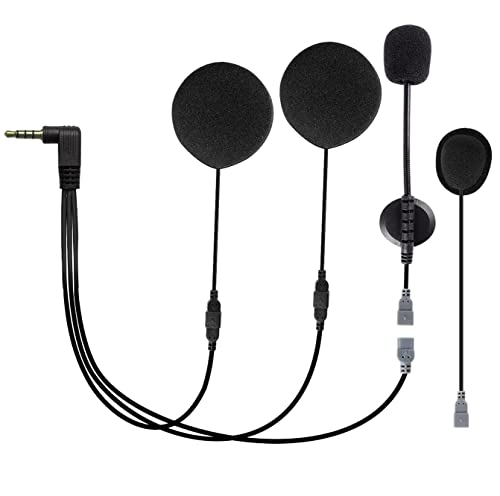 QSPORTPEAK Q7 Lautsprecher und Mikrofon für Q7/Q2/V6/V6 Pro/V4/V4 Motorrad Headset