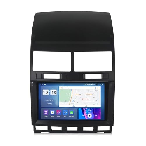 Android 11 Autoradio 9 Zoll Touchscreen Mit Kabelloses CarPlay Android Auto Für VW Touareg Mit Bluetooth Rückfahrkamera + Lenkradsteuerung DSP RDS GPS Navigation (Size : M600S - 8 Core 6+128G 4G+WiFi