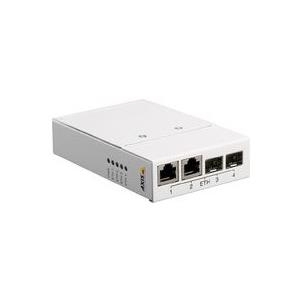 AXIS T8604 Media Converter Switch - Medienkonverter - Ethernet, Fast Ethernet, Gigabit Ethernet - 10Base-T, 100Base-TX, 1000Base-X, 100Base-X - 2 Anschlüsse - RJ-45 / SFP (mini-GBIC) (5027-041)