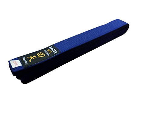Kaiten Karategürtel Gürtel Budogürtel Baumwolle (blau) (325)
