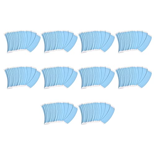Balawin 360 Stücke/Los Blaues Festes Doppelklebeband für Perücken, Verlängertes Haarband, Wasserdicht, für Toupet Spitze Perücke, Film mit Schlitzlinie