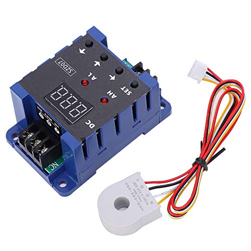 Digitales Amperemeter DC Elektrisches Messgerät SZD07 DC8‑35V Stromsensorschalter Übergrenzen Alarm Überlastschutz