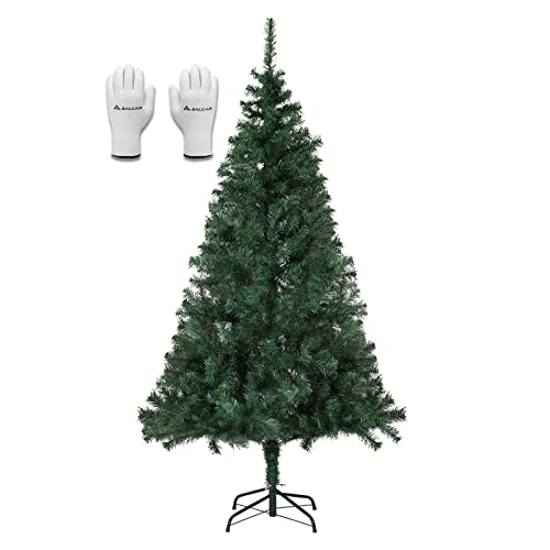 SALCAR Weihnachtsbaum künstlich 180cm mit 560 Astspitzen, Tannenbaum künstlich Schnellaufbau inkl. Christbaum-Ständer, Weihnachtsdeko - grün 1,8m