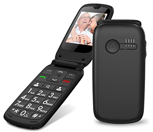 ROXX Seniorenhandy Grosstastentelefon Handy Klapphandy Telefon ohne Vertrag MP400