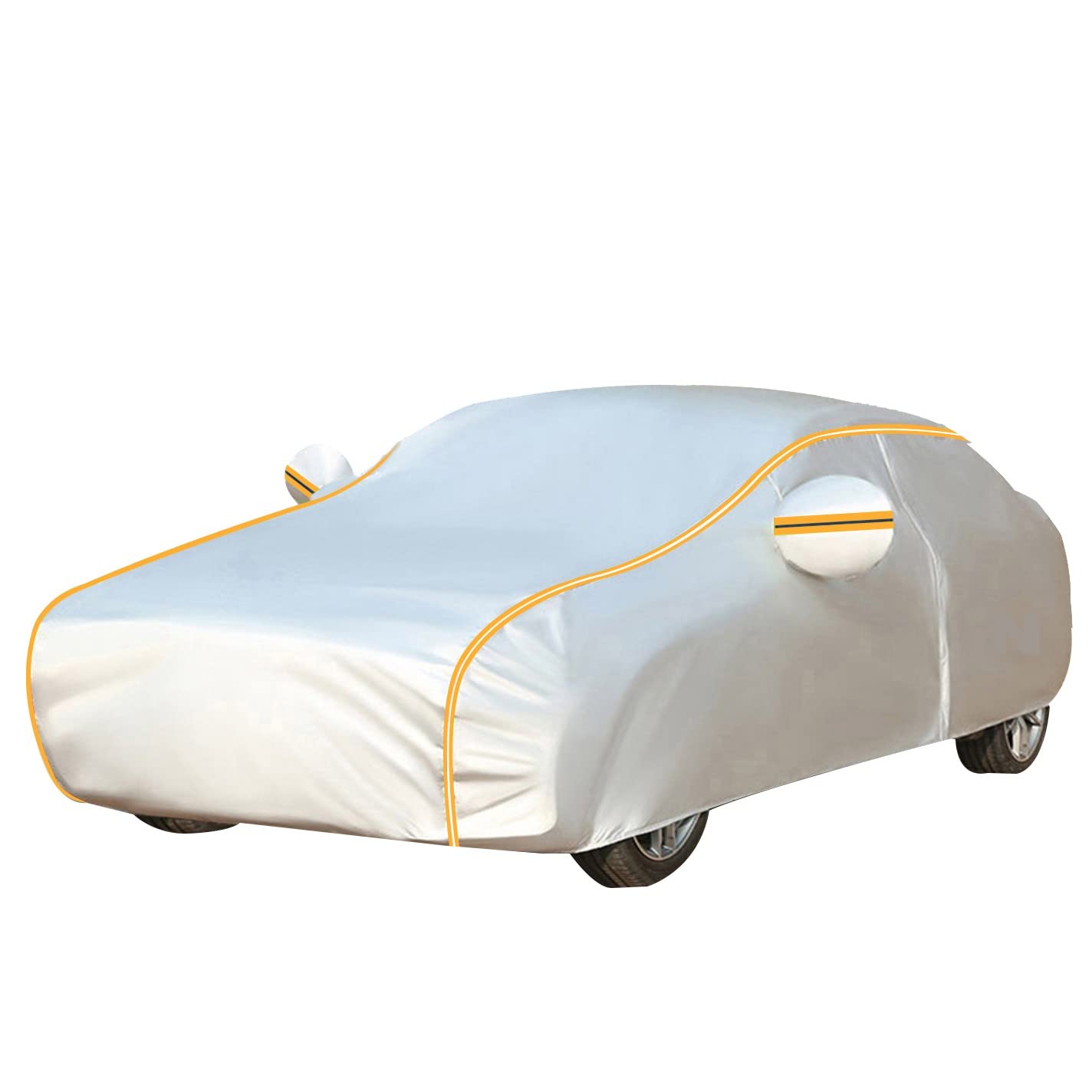 Auto abdeckplane kleinwagen für Jaguar XK Coupé, autohülle wasserdichte autoabdeckung draussen Plane staubsichere Abdeckung(Color:D,Size:Coupe 2006-2014)