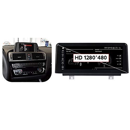 Android Autoradio-Radio 2 Din Navi für BMW 1er F20 / F21 2013-2017 GPS-Navigation 10,25 Zoll Touchscreen Multimedia Player Videoempfänger mit 4G DSP Carplay