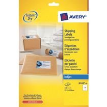 Avery J8169-40 Etiketten für Tintenstrahldrucker 99,1 x 139 mm 160 Stück Weiß