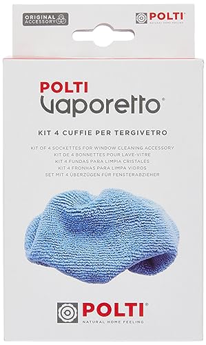 Polti PAEU0396 Set mit 4 Kopfhörern für Zubehör mit Fensterabzieher Vaporetto Style, Polyester