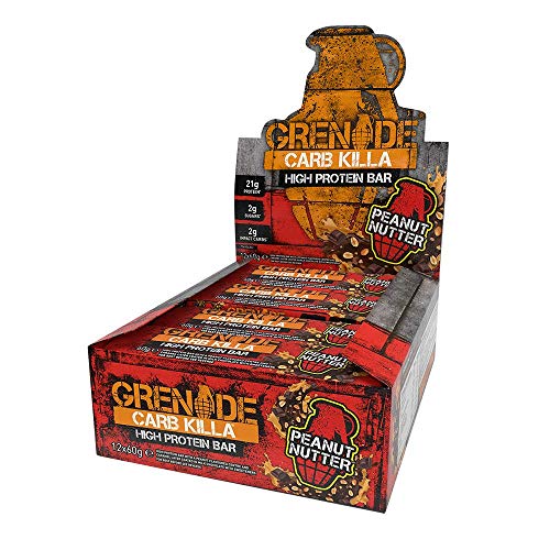 Bars Carb Killa, Peanut Nutter, 12 Bars, 2,12 oz (60 g), die jeweils - Granate