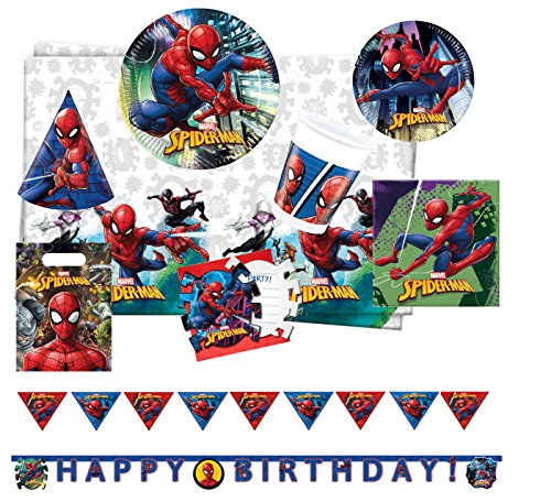 Procos 10118257 - Partyset Spiderman Team Up