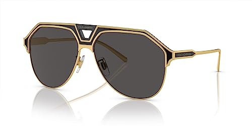 Dolce & Gabbana Sonnenbrille DG2257 133487 Sonnenbrille Herrenfarbe Goldgraue Linsengröße 60 mm