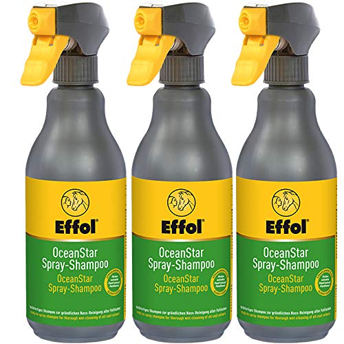 Effol Ocean Star Spray Shampoo - 3X 500ml Flasche