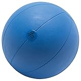 Sport-Tec TOGU Medizinball Fitnessball Gewichtsball Rehaball aus Ruton 28 cm, 3 kg, BLAU
