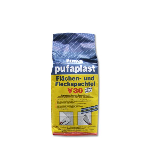 Pufas Pufaplast V30 - Dispersions Zement Spachtelmasse - außen und innen 25 kg