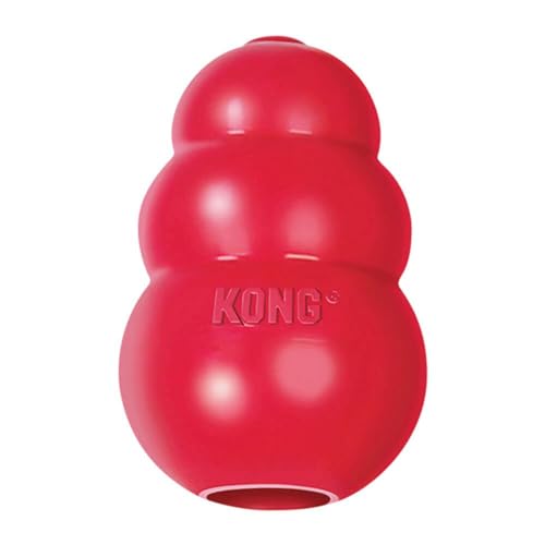 Kong - Classic Dog Toy - Durable Natural Rubber - Bite, Chase and Fetch Toy - for Extra Large Dogs