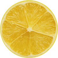 mySPOTTI Tischset »Capri«, rund, Kunstleder, gelb