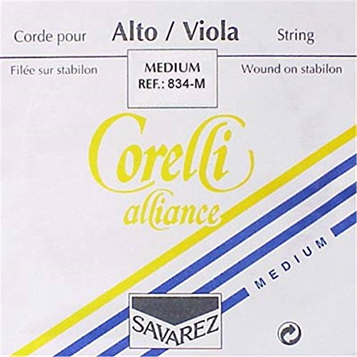 Corelli Viola Saiten Alliance C Synthetic/Wolfram umsponnen Medium 834M