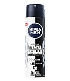 Nivea Men Black & White Invisible Lufterfrischer Spray, 6 Packungen à 150 ml
