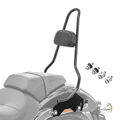 Sissybar kompatibel für Harley Softail Low Rider ST 2022 Craftride XL Docking Kit schwarz