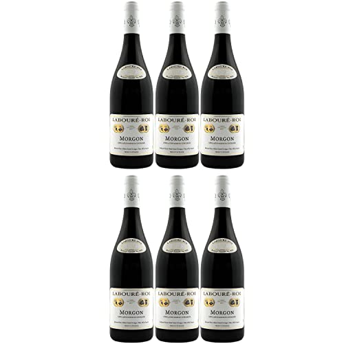 Morgon AOC Labouré-Roi Rotwein Wein trocken Frankreich I FeinWert Paket (6 x 0,75l)