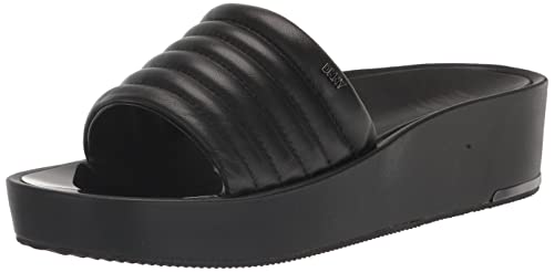 DKNY Damen Women's Womens Shoes JASNA Wedge Sandals, Black, 37.5 EU