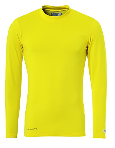 uhlsport Bekleidung teamsport Funktionsshirt LA Herren Shirt, limonengelb, S