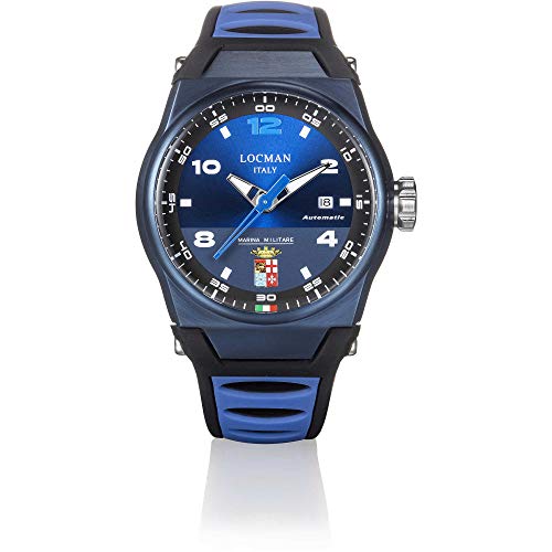Locman Herren-Armbanduhr mit automatischer Marine-Funktion