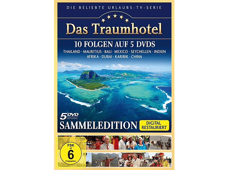 Das Traumhotel - Sammeledition 10 Folgen auf 5 DVDs DVD