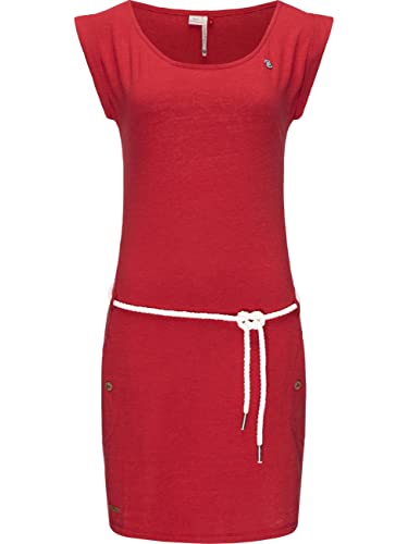 Ragwear Damen Kleid Sommerkleid Baumwollkleid Jersey-Kleid Tag Red21 Gr. XXL